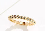 Prestigious Stacking Bead Ring