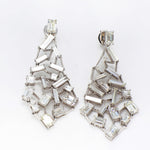 Chandelier Free Style Diamond Earrings