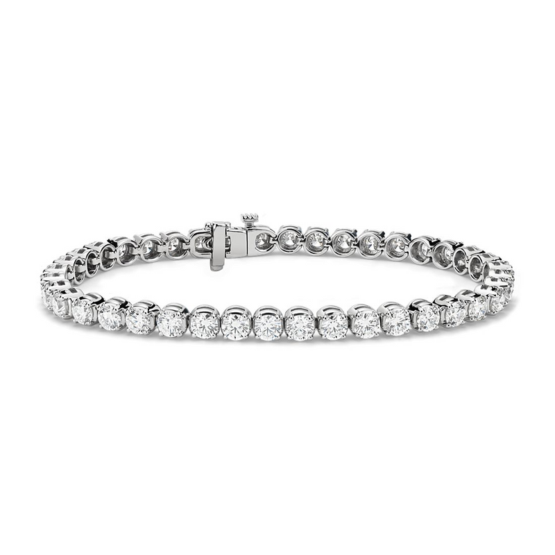 Amazing Round Diamond Tennis Bracelet