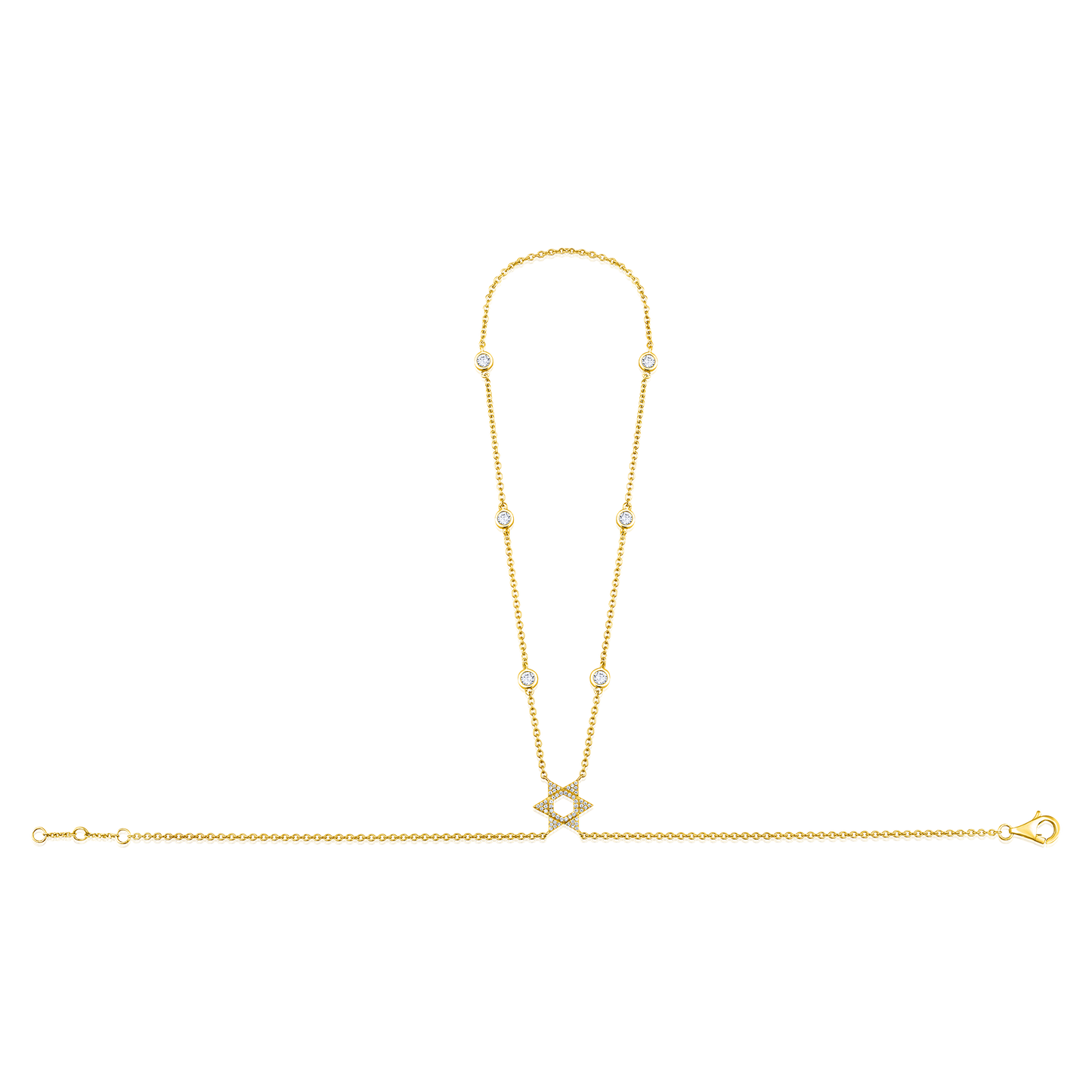 Charisma 60 Diamonds Hand Chain