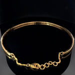 Mode Yellow Gold Large Diamond Chocker