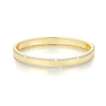 2 Row Diamond Bangle