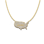 Glimmering Glam Maga Diamond Necklace