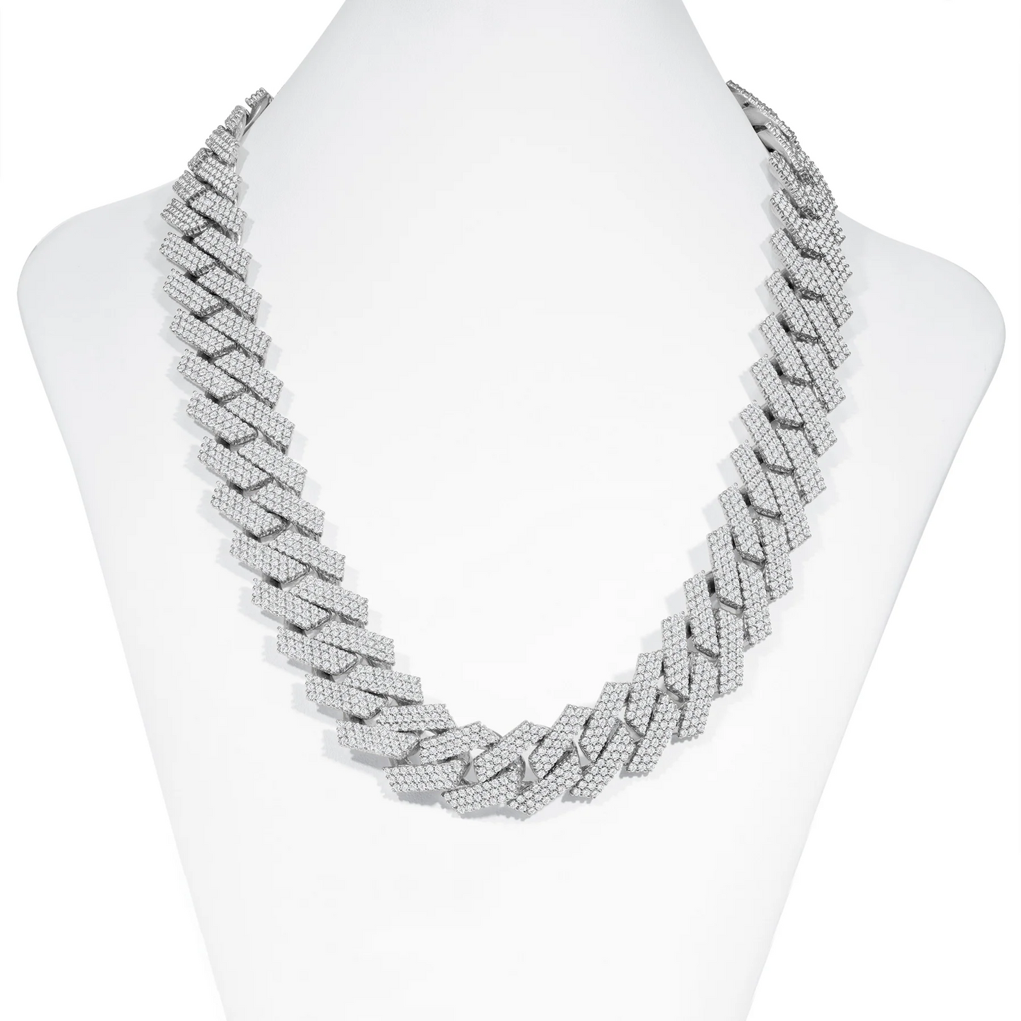 Miami Cuban Diamond Necklace