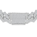 Classy Round Diamond Cuban Necklace