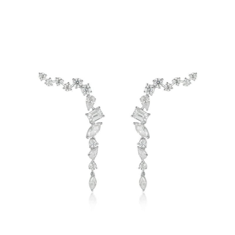 Beautiful Multishape Drop Earrings