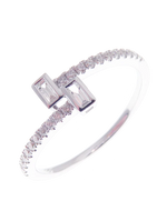 Diamond Baguette-2 Twin-TD Ring