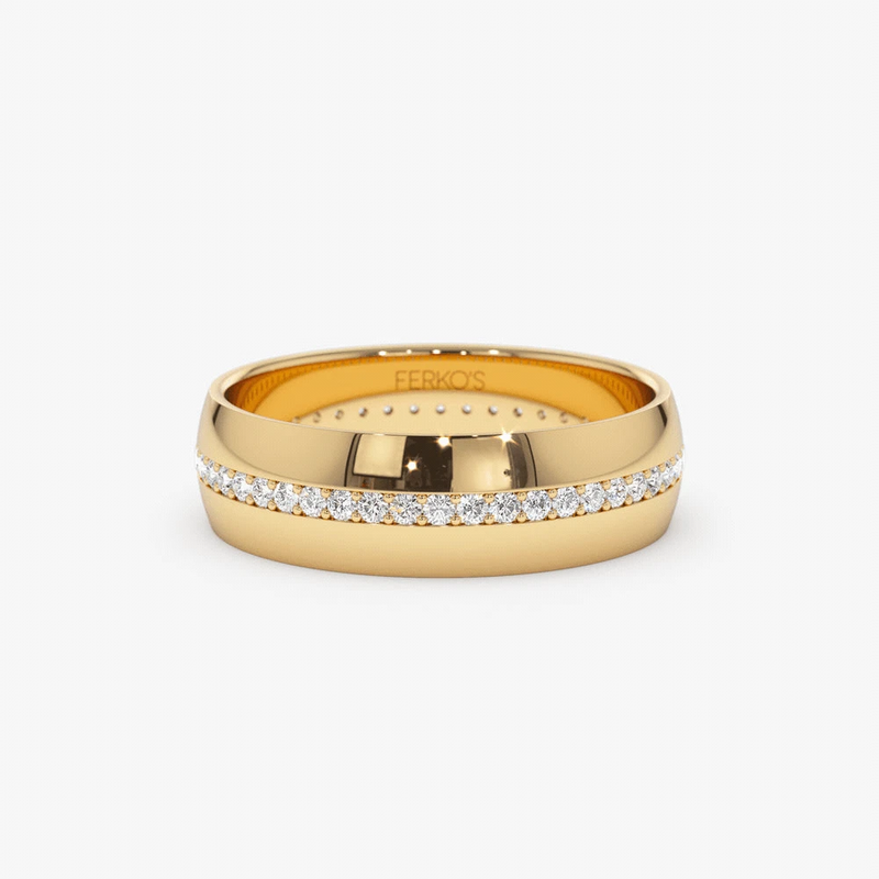 14k Gold Classic Diamond Ring