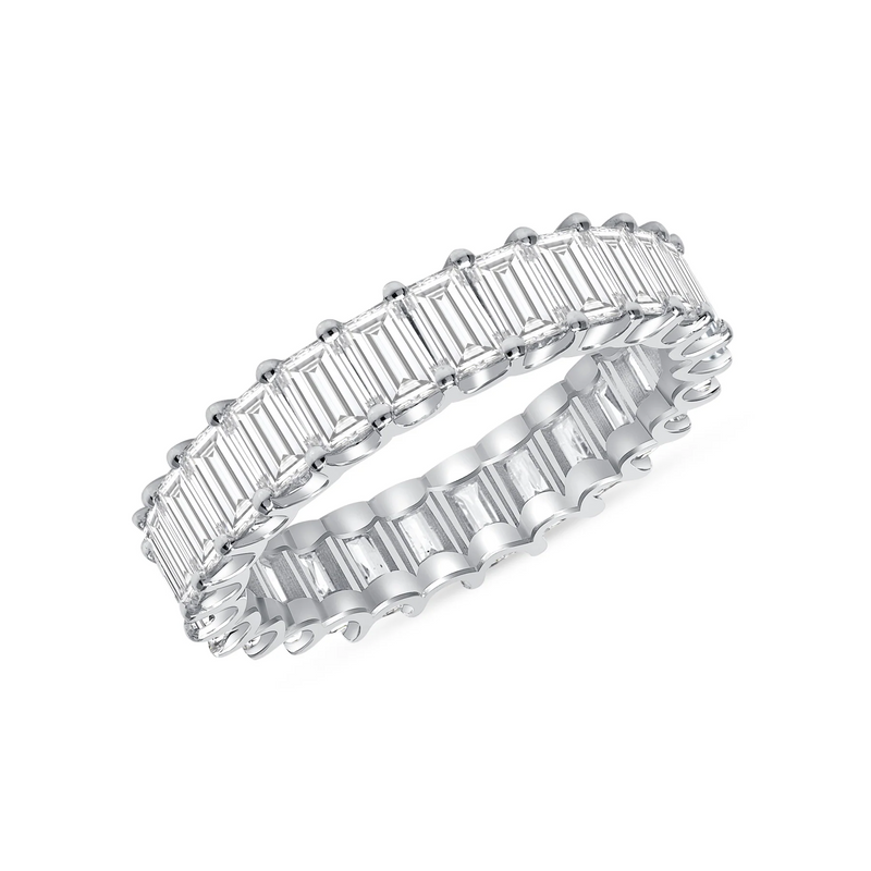 Mystical Baguette Eternity Band Ring