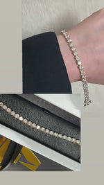 Blissful Round Diamond Tennis Bracelet