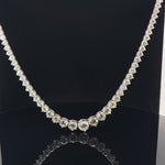 Glittering Threads Diamond Necklace