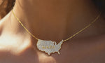 Glimmering Glam Maga Diamond Necklace