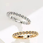 Prestigious Stacking Bead Ring