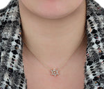 Heart Centered Star Of David Necklace